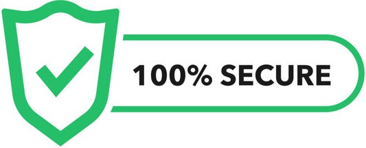 100% secure